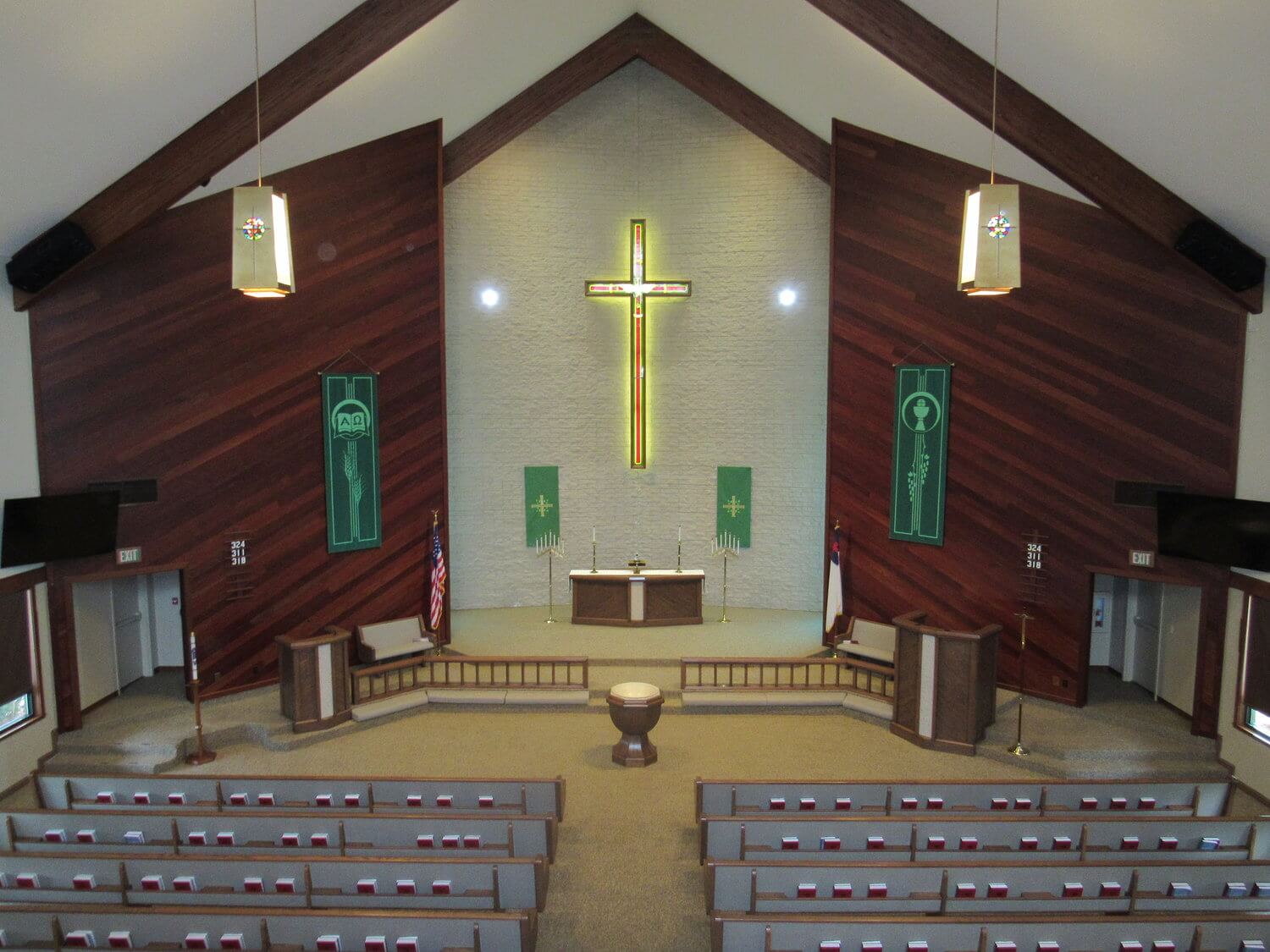 St. Mark's sanctuary from the balcony